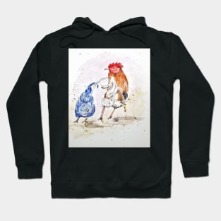 Rooster Butts Hoodie